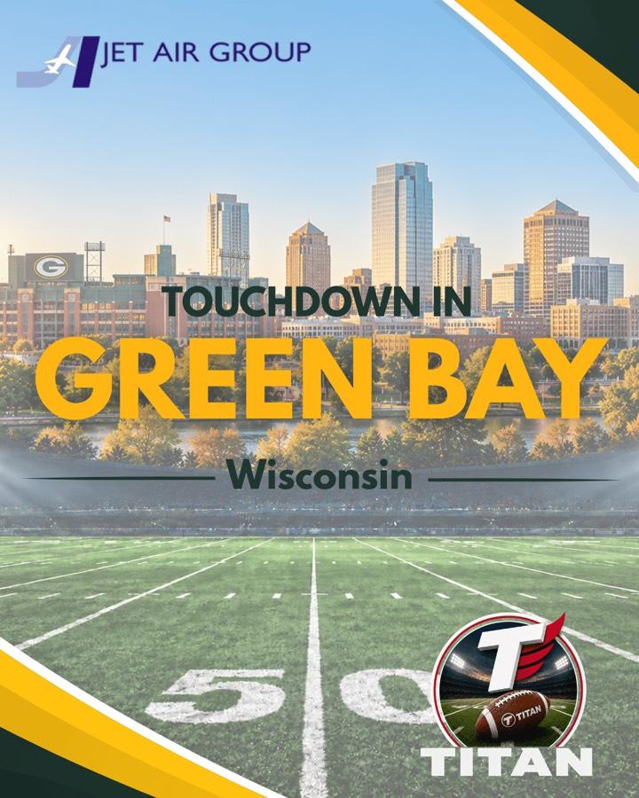 Touchdown in Green Bay, Wisconsin: Jet Air Group