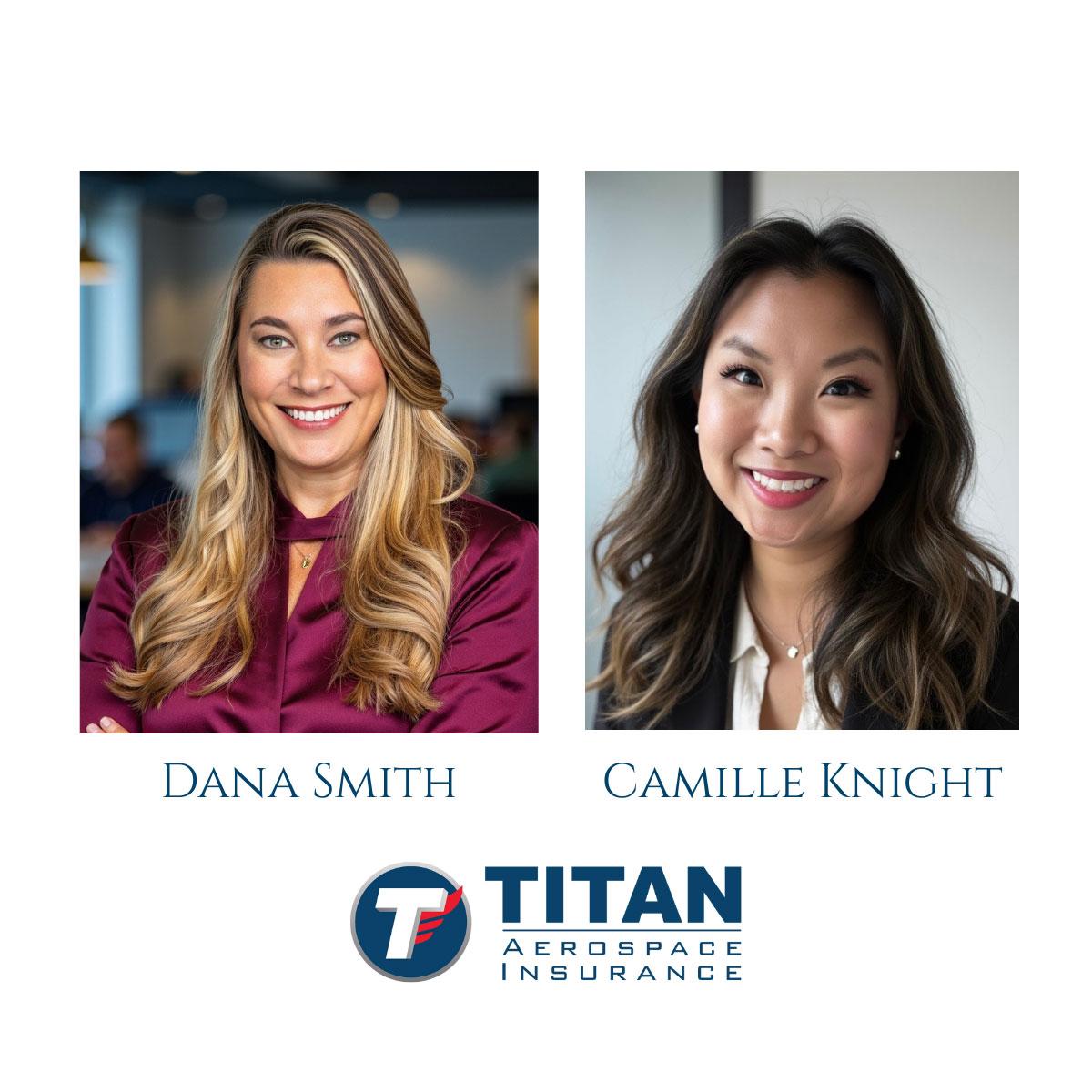 TITAN Aerospace Insurance expands team with two experienced hires.